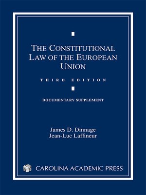 cover image of Constitutional Law of the European Union; Documentary Supplement